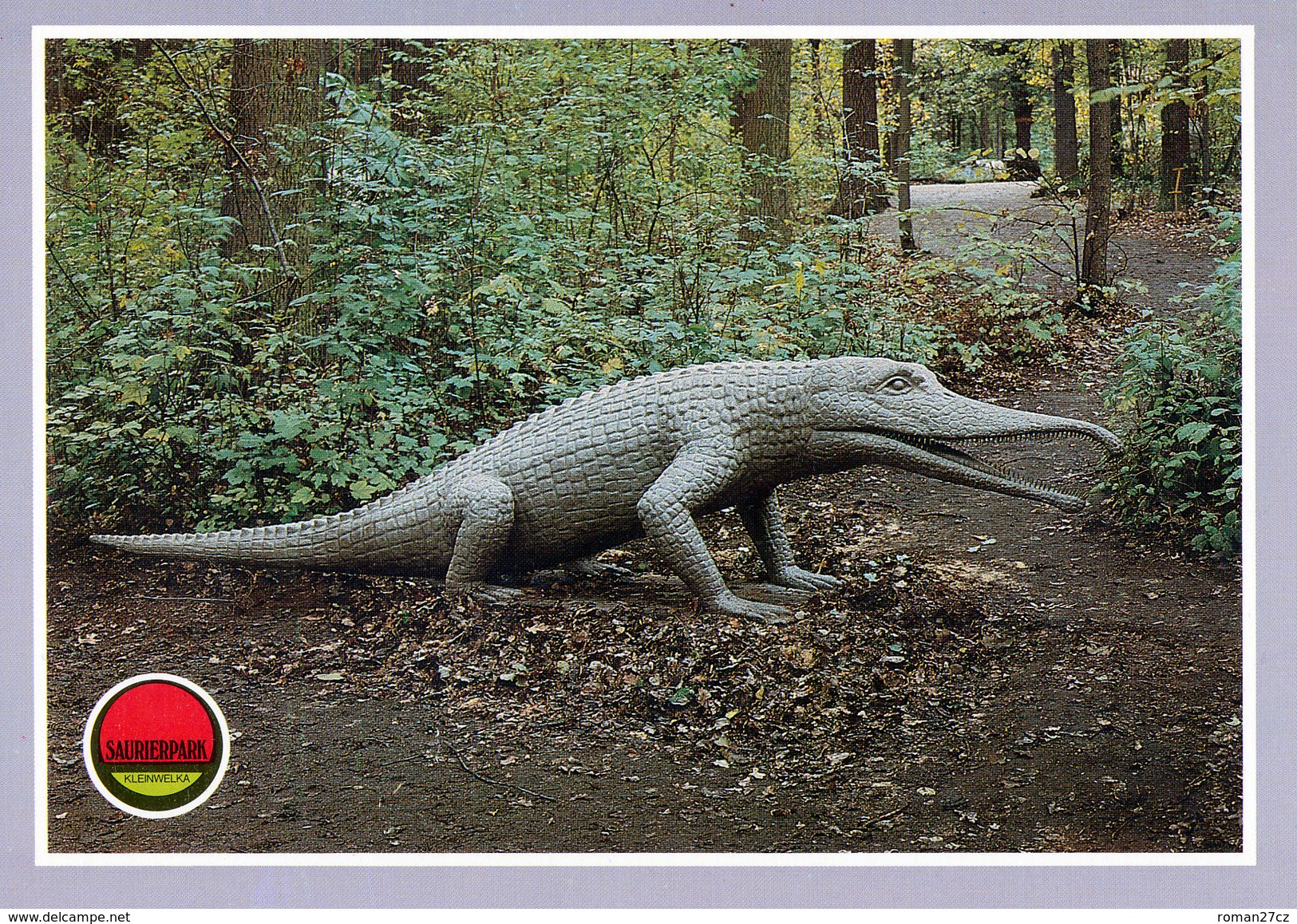 Saurierpark Kleinwelka, Germany, Ca. 1980s, Dinosaur - Rutiodon - Bautzen