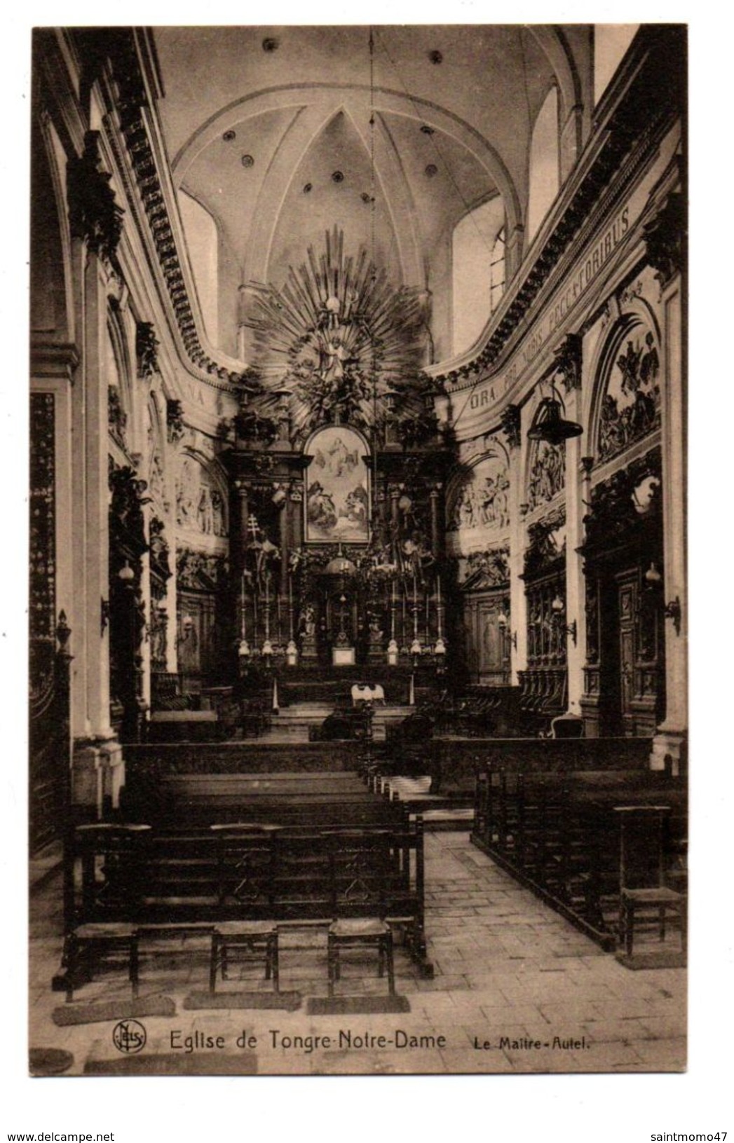 BELGIQUE . TONGRE-NOTRE-DAME . LE MAÎTRE-AUTEL - Réf. N°3509 - - Chièvres