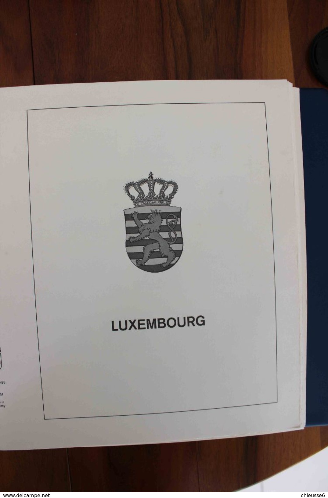 Luxembourg - Reliure Lindner - 1985 à 2004 avec timbres patiquement complète