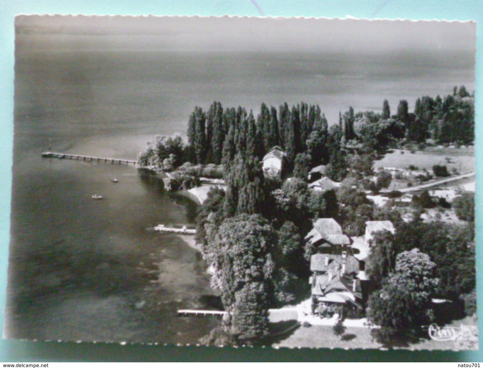 V07-74-F-74-haute Savoie-messery- La Pointe De Messery--photo Verifable-- - Messery