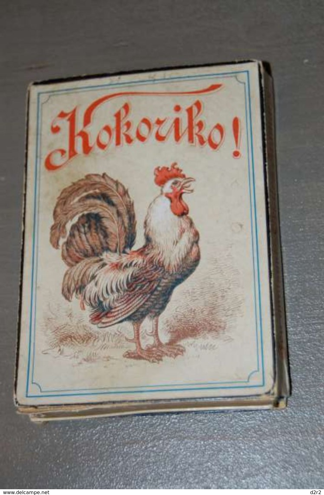 ANCIEN JEUX DE CARTE "KOKORIKO" COMPLET ,MAIS AVEC BOITE DEFECTUEUSE...V/IMAGES - Sonstige & Ohne Zuordnung