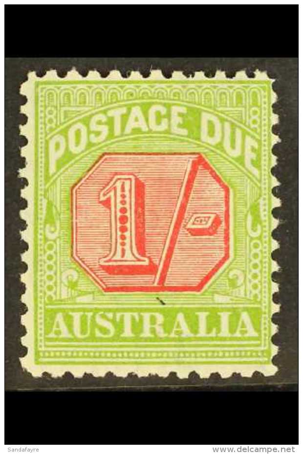 POSTAGE DUES 1931-36 1s Carmine &amp; Yellow-green Perf 11, SG D111, Fine Never Hinged Mint, Very Fresh. For More... - Autres & Non Classés