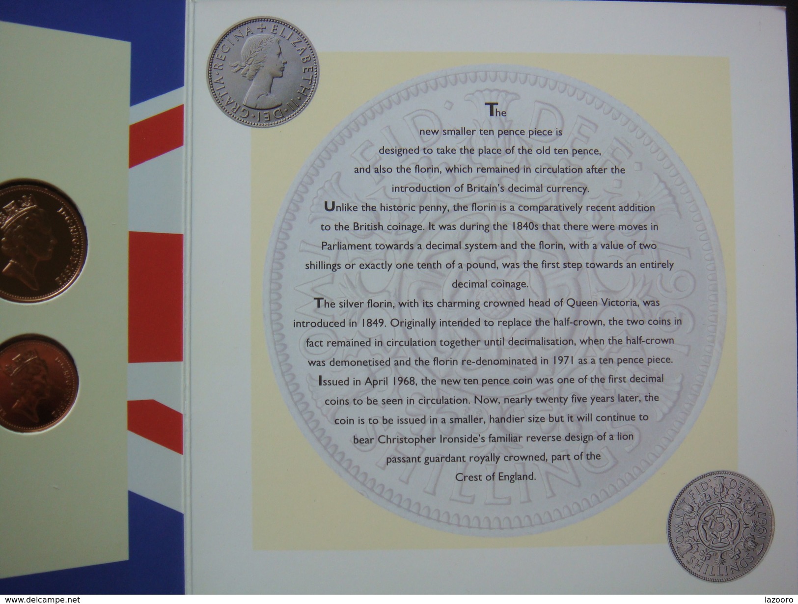 LaZooRo: 1992 Royal Mint UK BUNC Coin Collection, 9 Coins Set 1p - 1 £ including RARE EEC 50p 1992 1993