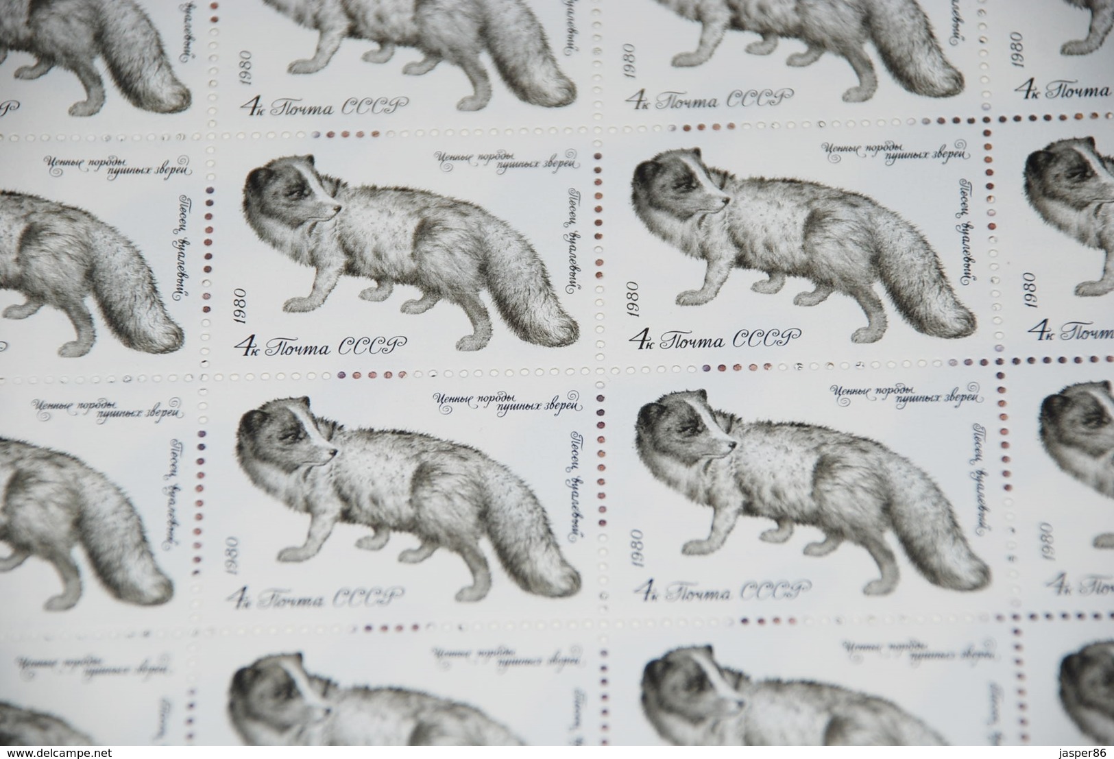 Dinosaur, Fox, Penguin, Sea Elephant,.. 9 x MNH Complete sheets Wholesale Russia