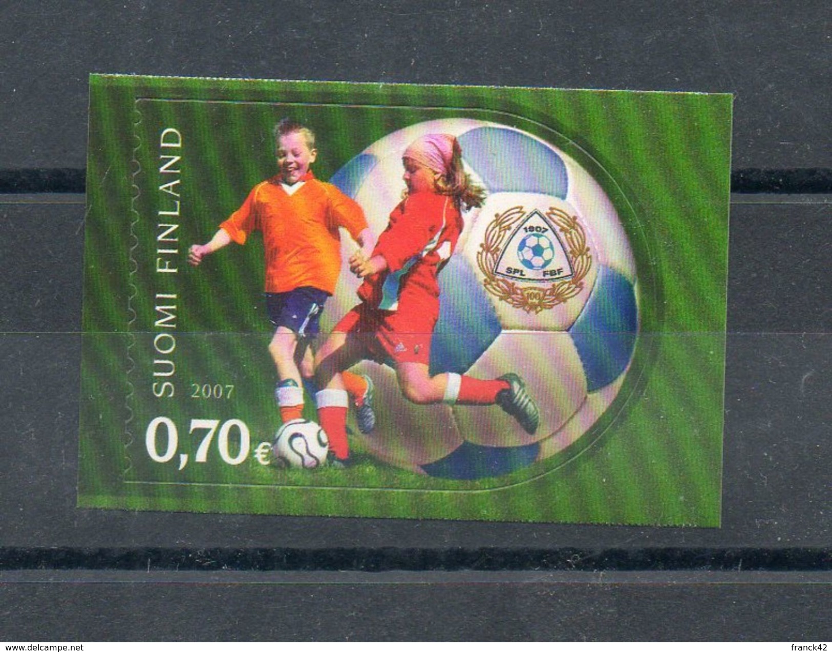 Finlande. Autoadhésif. Football. 2007 - Unused Stamps