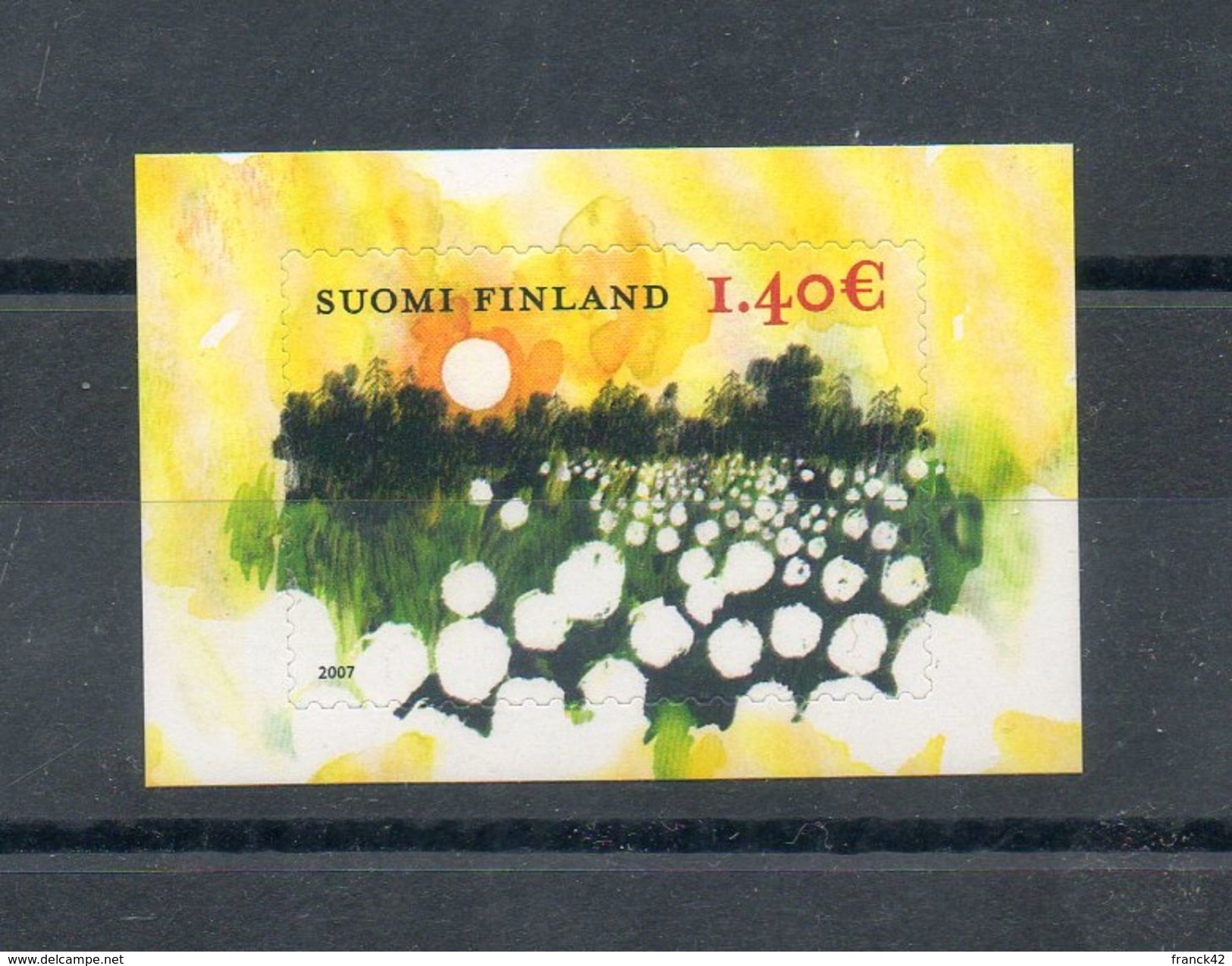 Finlande. Autoadhésif. Fleurs. 2007 - Unused Stamps