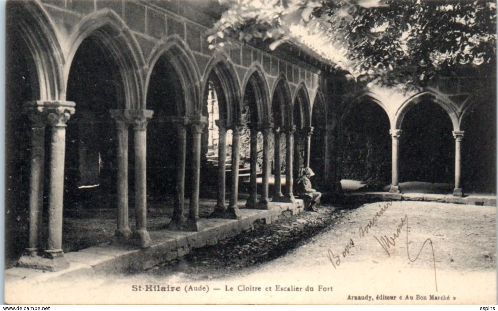 11 SAINT HILAIRE --  Le Cloitre Et Escalier Du Fort - Saint Hilaire