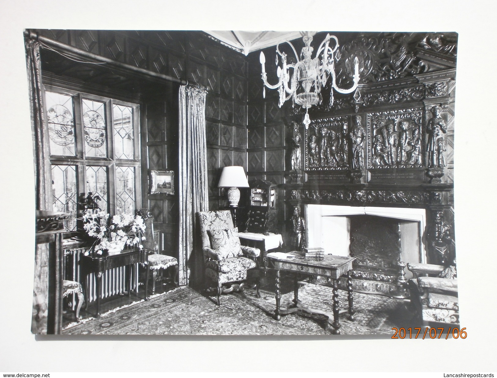 Postcard Small Dining Room Levens Hall Nr Kendal Cumbria RP By Jarrold  My Ref B21457 - Kendal