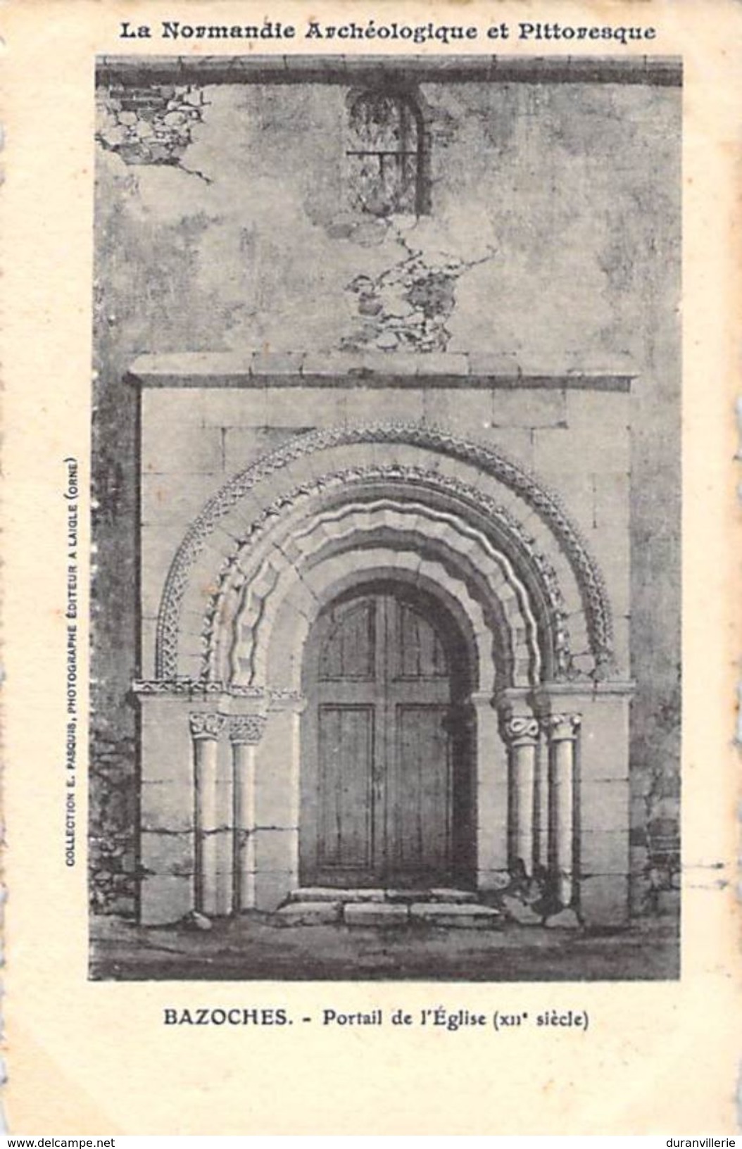 61 - BAZOCHES - Portail De L'Eglise - Bazoches Sur Hoene