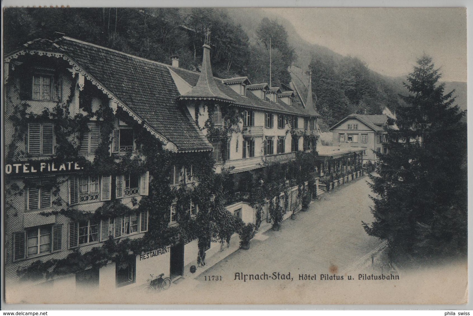 Alpnach-Stad, Hotel Pilatus Und Pilatusbahn - Photo: Wehrli - Andere & Zonder Classificatie