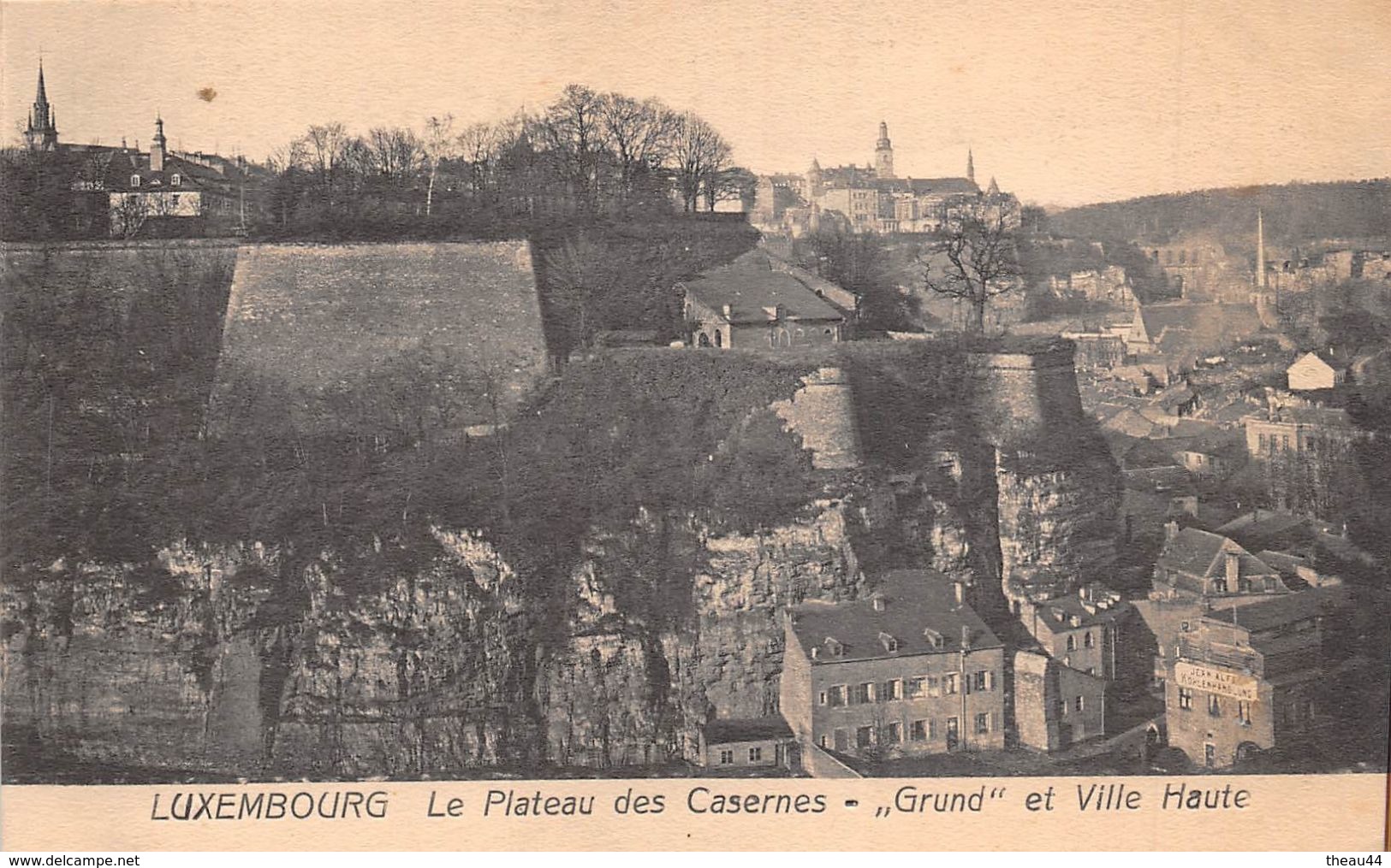 ¤¤  -   LUXEMBOURG   -   Le Plateau Des Casernes  -  GRUND Et Ville Haute  -  ¤¤ - Luxemburg - Town