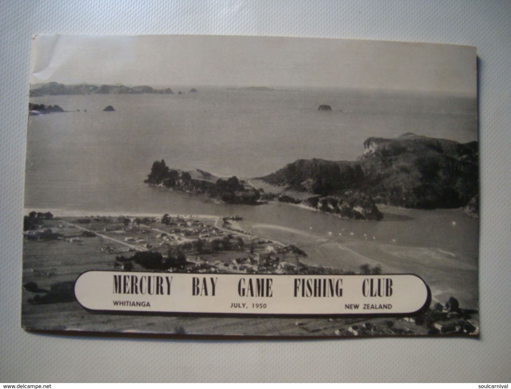 MERCURY BAY GAME FISHING CLUB. WHITIANGA, NEW ZEALAND - 1950. 42 PAGES. B/W PHOTOS. - Pesca