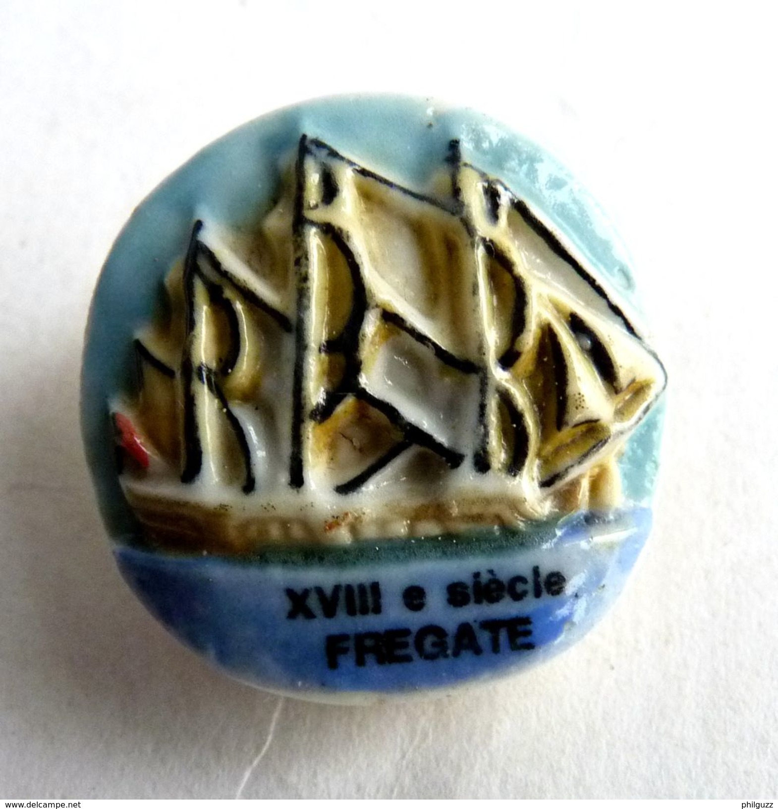 FEVE PIN'S FREGATE XVIIIè Siècle  THALASSA FRANCE 3 PRIME 1993 BATEAU VOILIER - History