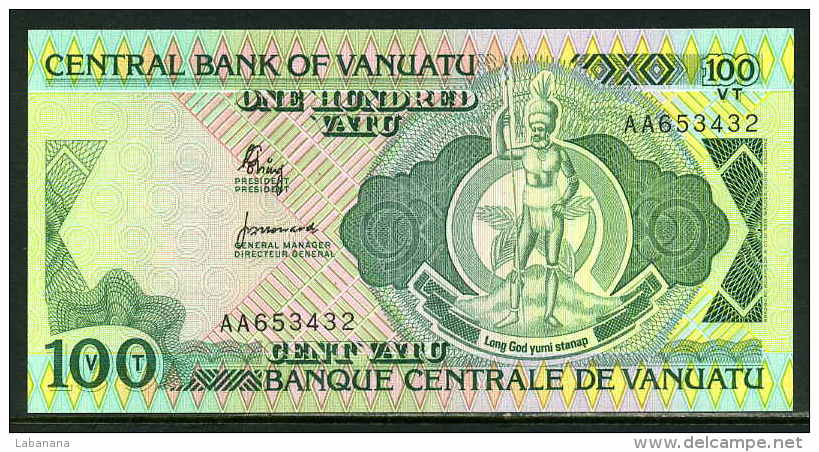 216-Vanuatu Billet De 100 Vatu 1982 AA654 Neuf - Vanuatu