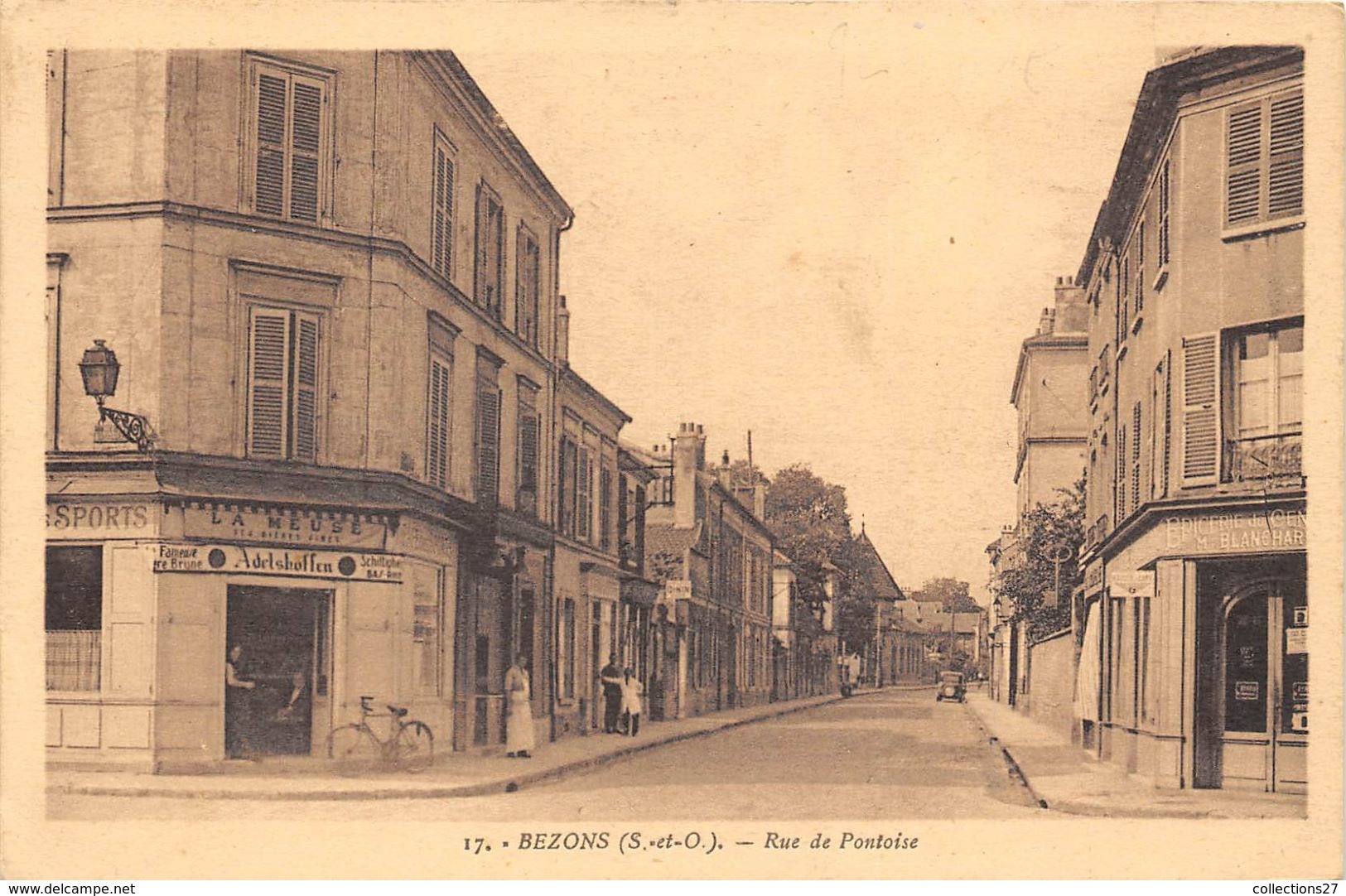 95-BEZONS- RUE DE PONTOISE - Bezons