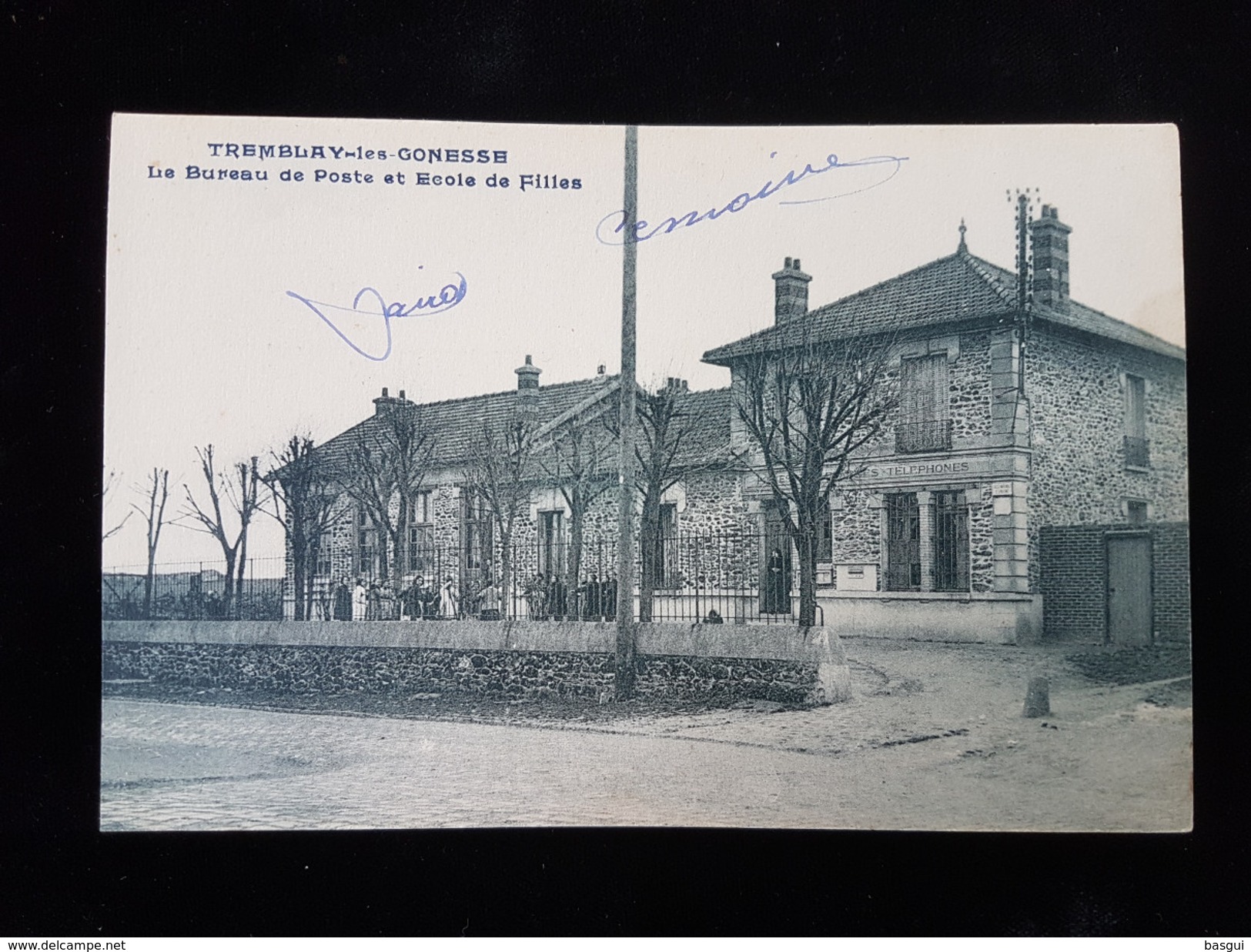 CPA D93 Tremblay Les Gonesse, Poste Et école De Filles - Tremblay En France