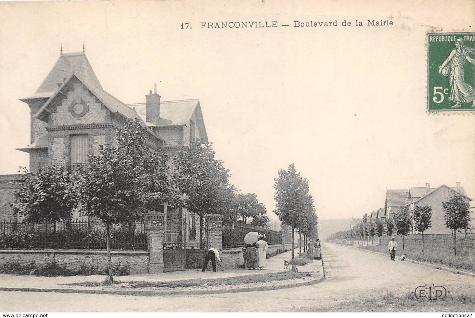 95-FRANCONVILLE- BOULVARD DE LA MAIRIE - Franconville