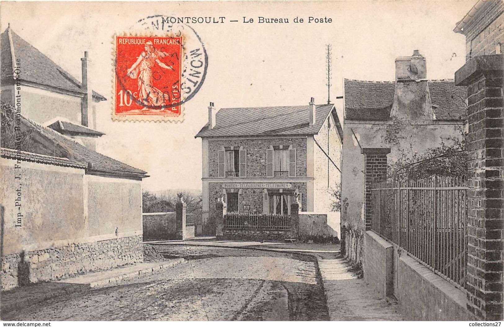 95-MONTSOULT-  LE BUREAU DE POSTE - Montsoult