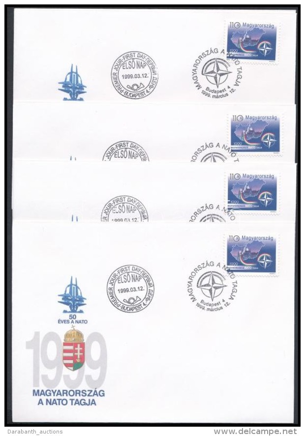 1999 Magyarorsz&aacute;g A NATO Tagja 14 Db FDC - Other & Unclassified