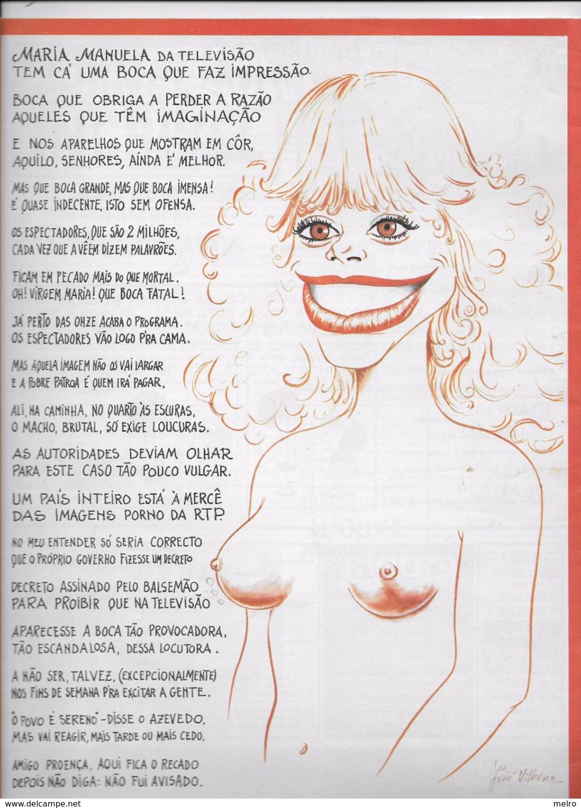 Gaiola Aberta Nº99 De 1981 Do Cartonista José Vilhena. - Comics & Manga (andere Sprachen)