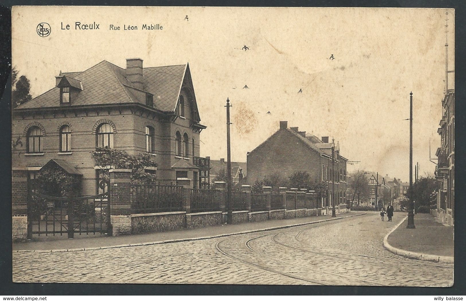 +++ CPA - LE ROEULX - Rue Leon Mabille - Nels  // - Le Roeulx