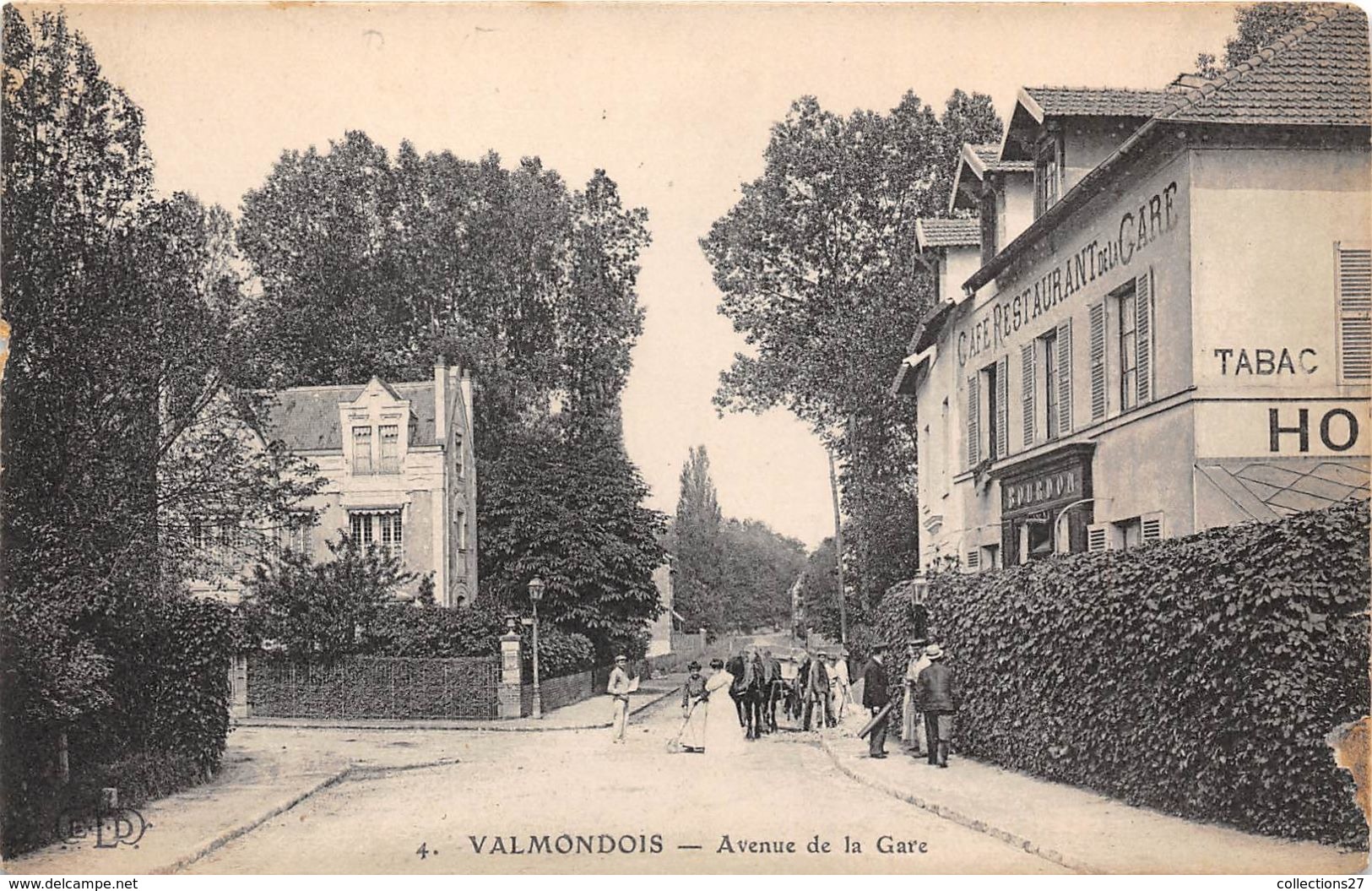 95-VALMONDOIS- AVENUE DE LA GARE - Valmondois