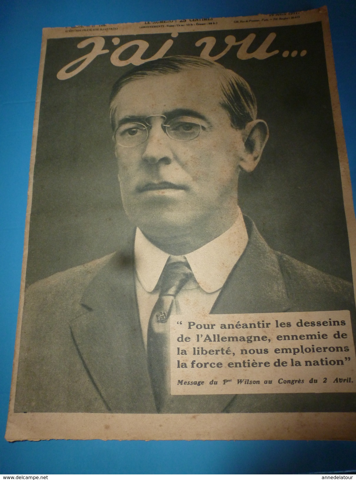 1917 J'AI VU:Les USA Arrivent Aussi Avec Leurs Chevaux ; Tout Le Peuple Russe Contre L'Allemagne;Le Père Cayatte; Etc - Français