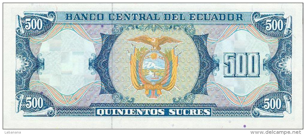 25-Equateur Billet De 500 Sucres 1988 GZ173 Neuf - Equateur