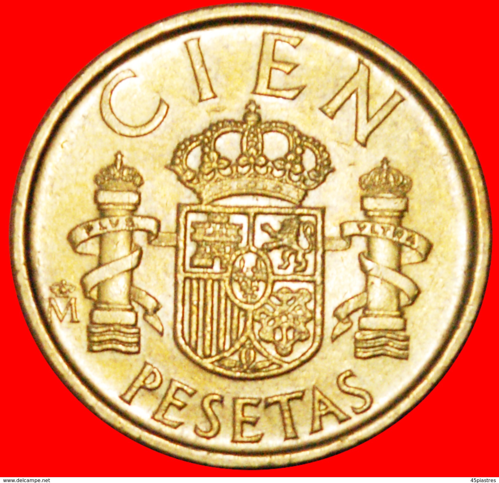 § WORD: SPAIN &#x2605; 100 PESETAS 1989! LOW START&#x2605; NO RESERVE! Juan Carlos I (1975-2014) - 100 Peseta