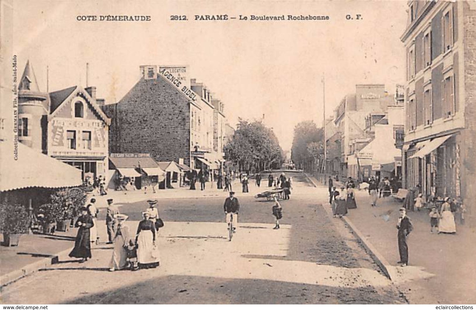 Paramé      35      Bd De Rochebonne.           (voir Scan) - Parame
