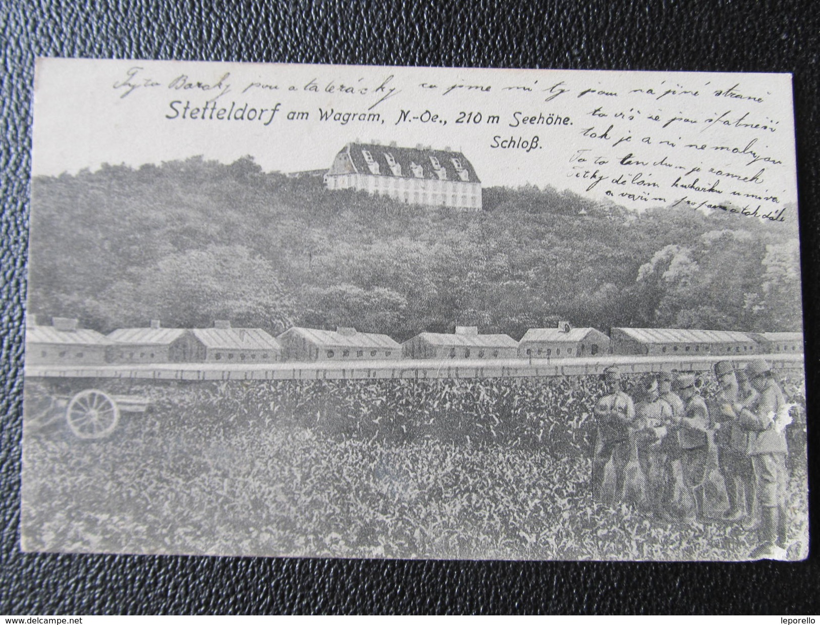 AK STETTELDORF Am Wagram B. Korneuburg 1916 /// D*26396 - Korneuburg