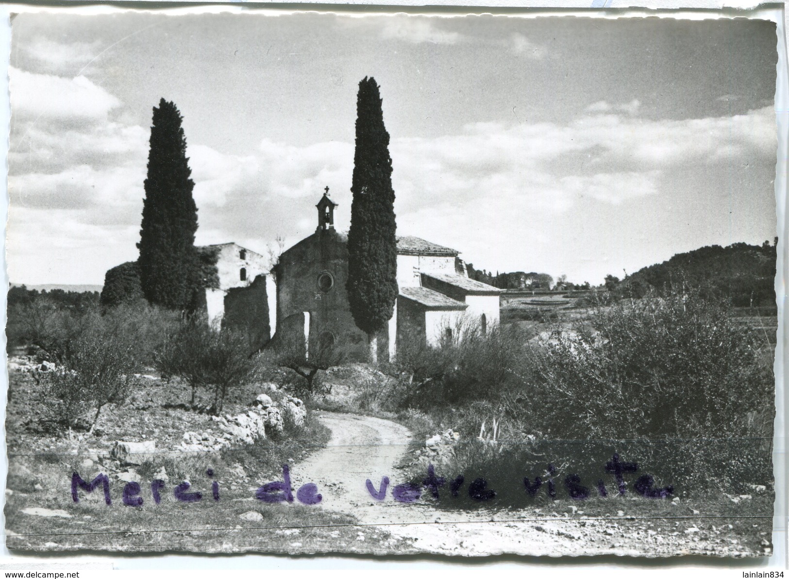 - 9155  - CARCES - Chapelle Notre Dame Du  Bon Secours, Grand Format, Coins Ok, Glacée,non écrite, TBE, Scans. - Carces