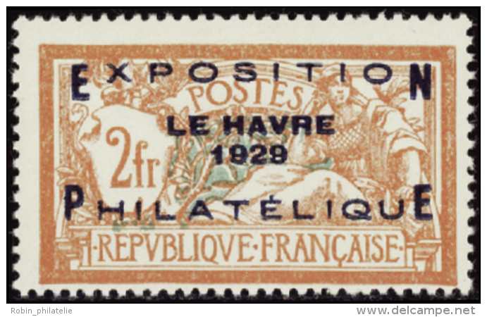 N&deg; 2 57 A Exposition Philat&eacute;lique Int. Le Havre  Qualit&eacute;: * Cote: 875&nbsp; - Autres & Non Classés