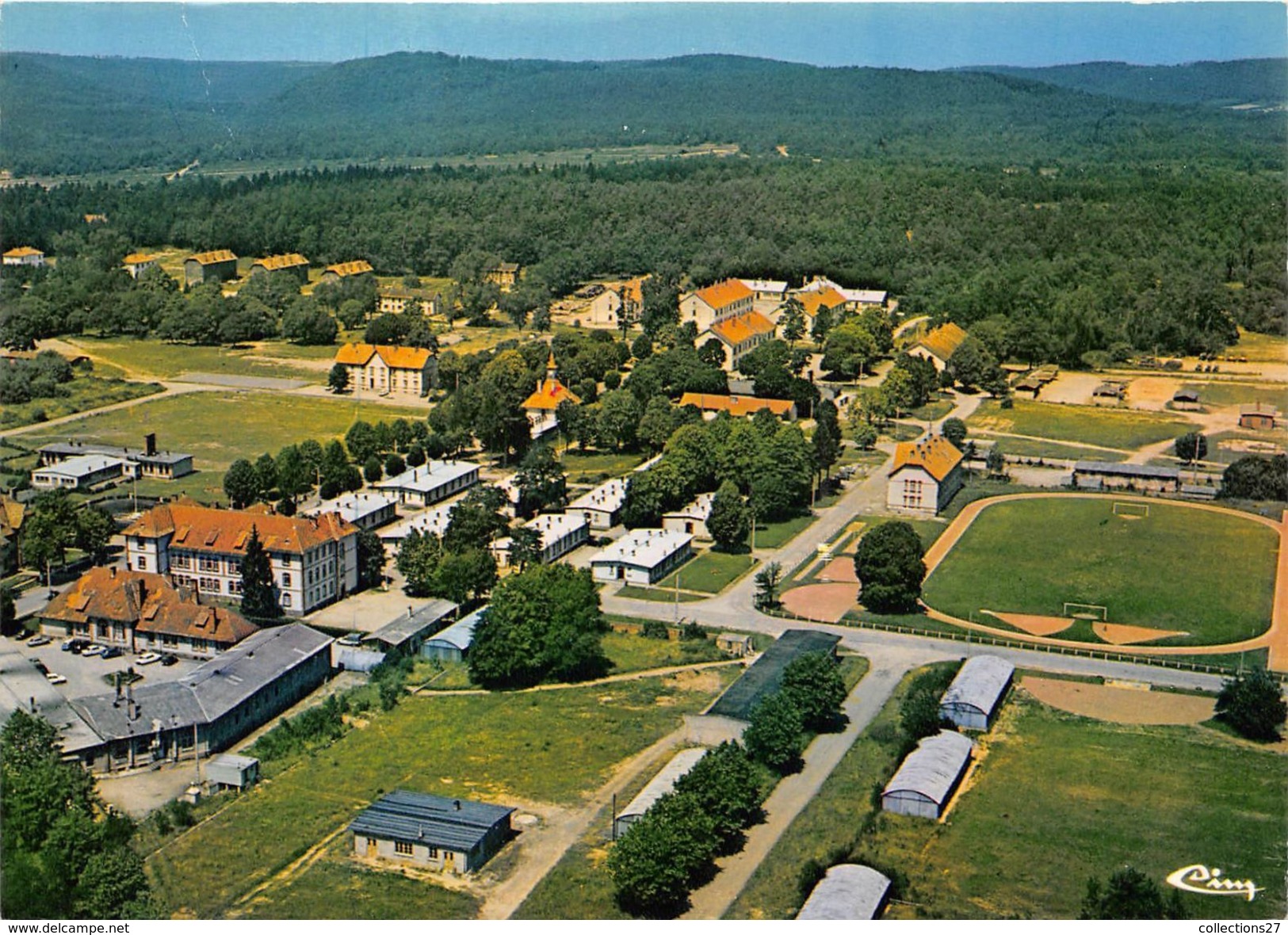 57-BITCHE- VUE AERIENNE DE BITCHE CAMP - Bitche