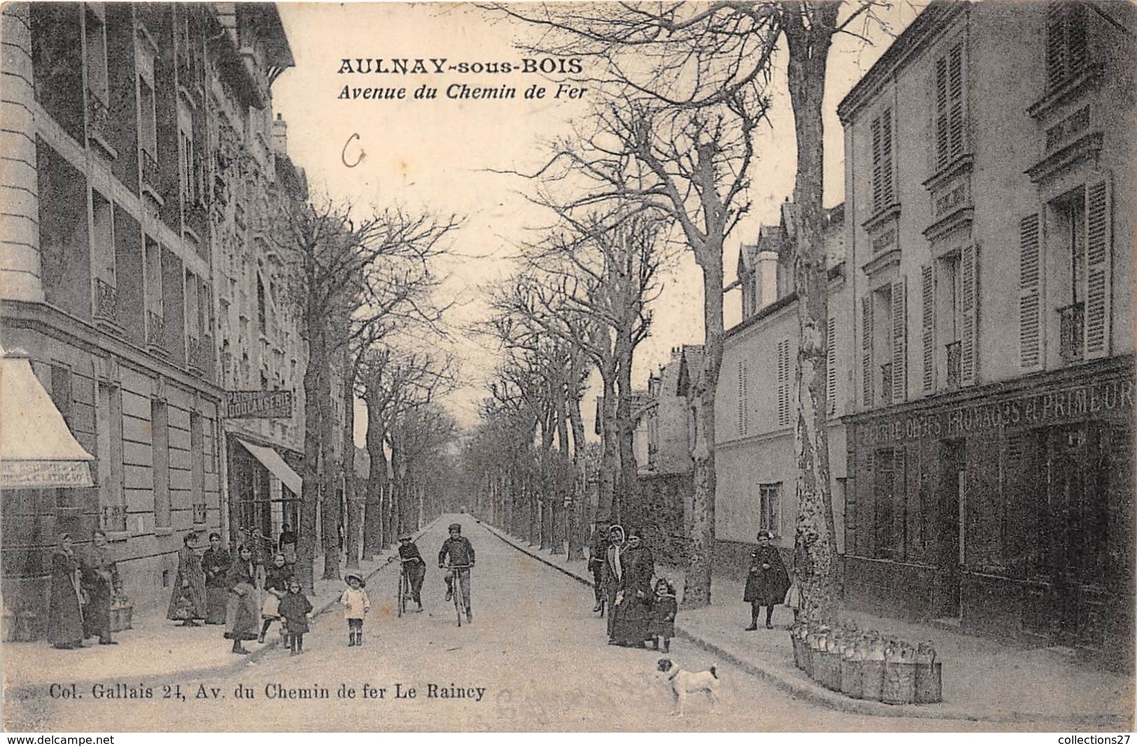 93-AULNAY-SOUS-BOIS- AVENUE DU CHEMIN DE FER - Aulnay Sous Bois