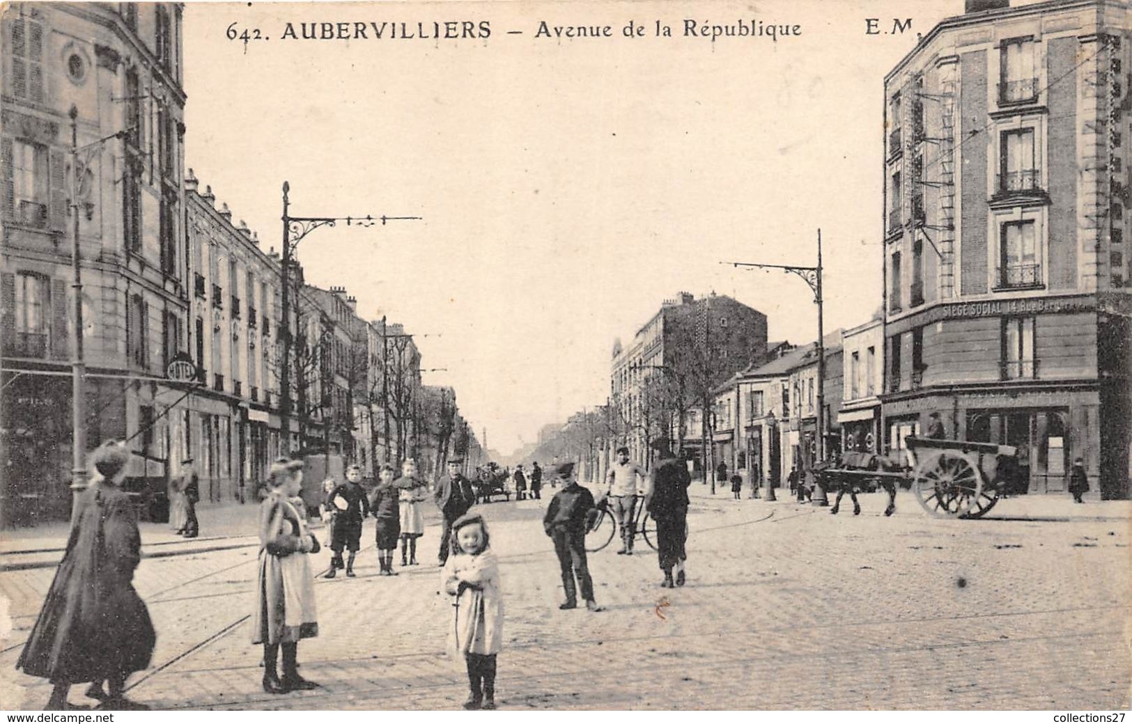 93-AUBERVILLIERS- AVENUE DE LA REPUBLIQUE - Aubervilliers