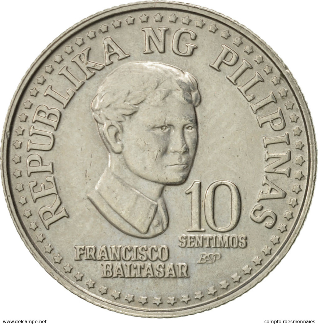 Monnaie, Philippines, 10 Sentimos, 1979, SUP, Copper-nickel, KM:226 - Philippines