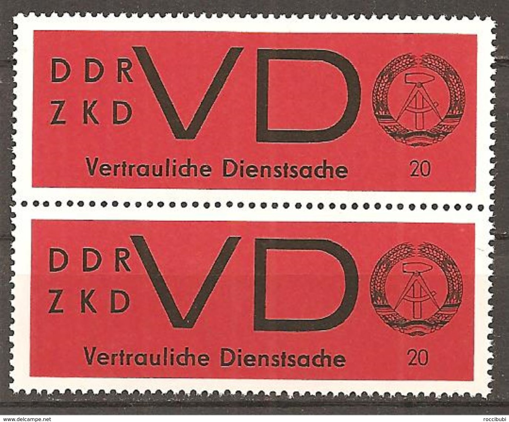 DDR 1965 // VD ** Paar - Ungebraucht