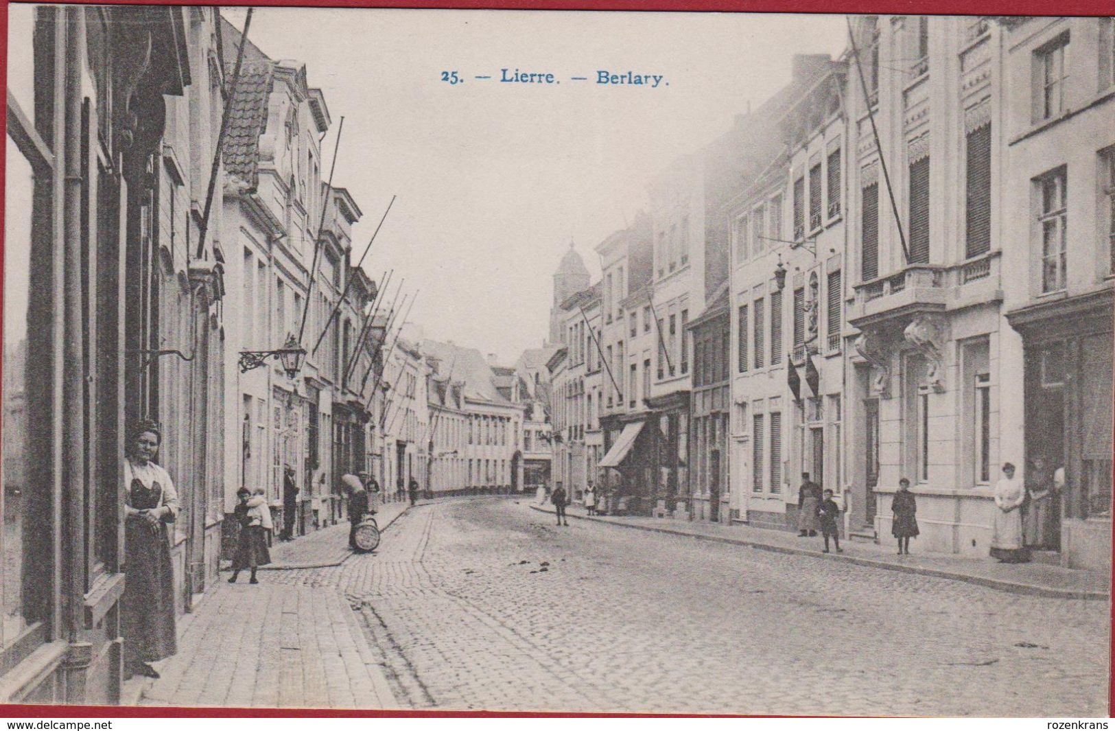 Lier Lierre Berlary 1910 (in Zeer Goede Staat) - Lier