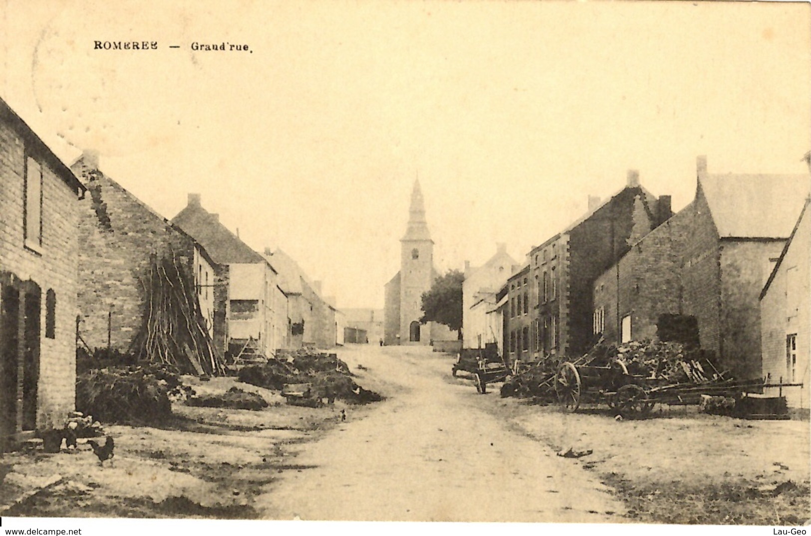 Romerée (Doische) Grand' Rue - Doische