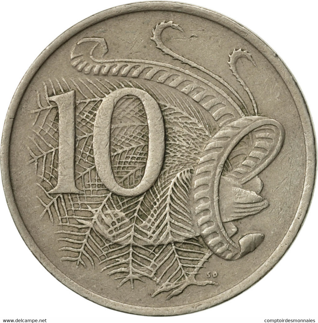 Monnaie, Australie, Elizabeth II, 10 Cents, 1979, TTB, Copper-nickel, KM:65 - 10 Cents