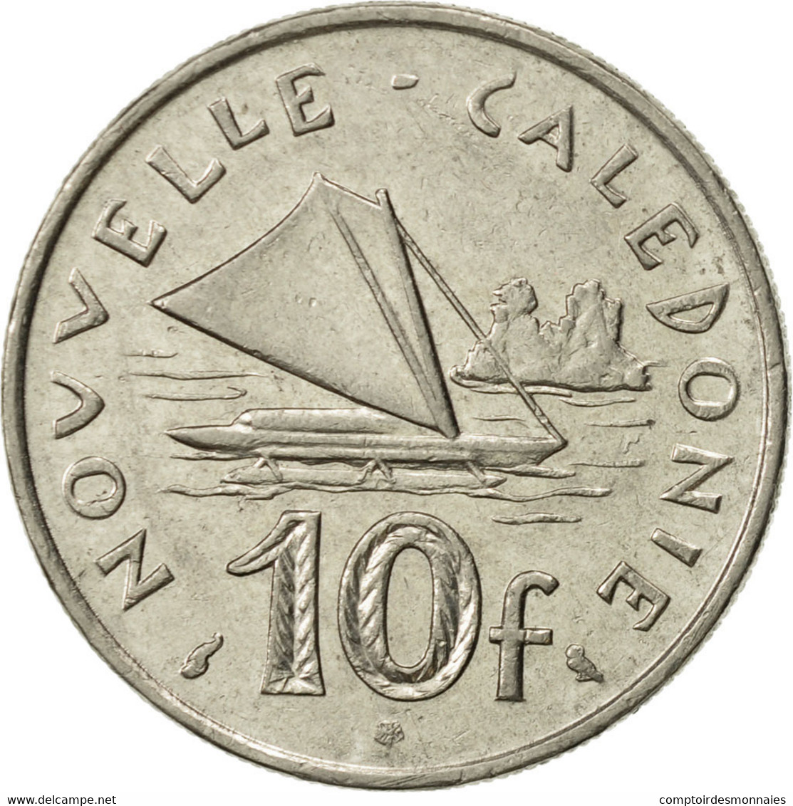 Monnaie, Nouvelle-Calédonie, 10 Francs, 1972, Paris, TTB+, Nickel, KM:11 - Nouvelle-Calédonie