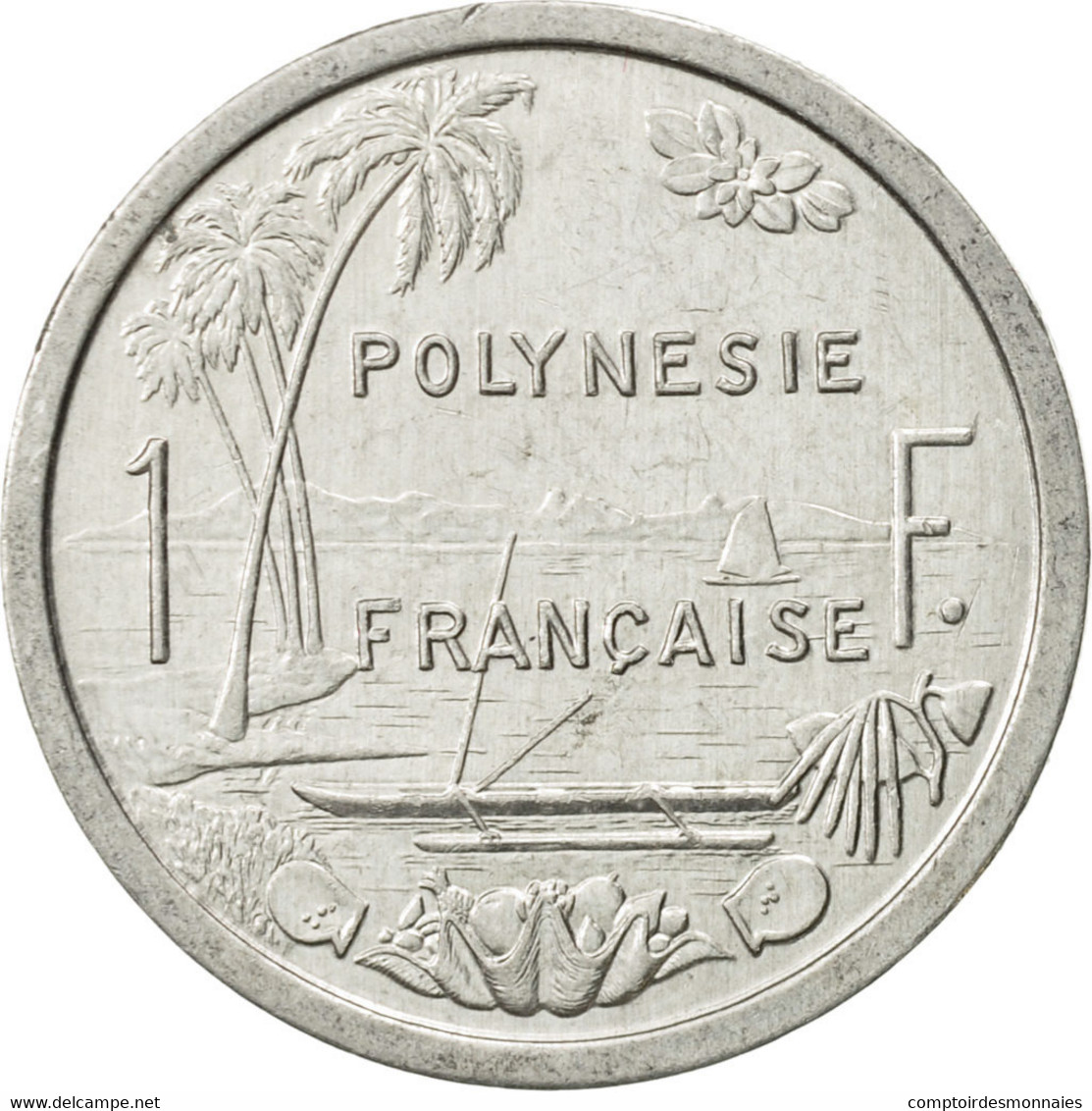 Monnaie, French Polynesia, Franc, 1996, Paris, SUP+, Aluminium, KM:11 - Französisch-Polynesien