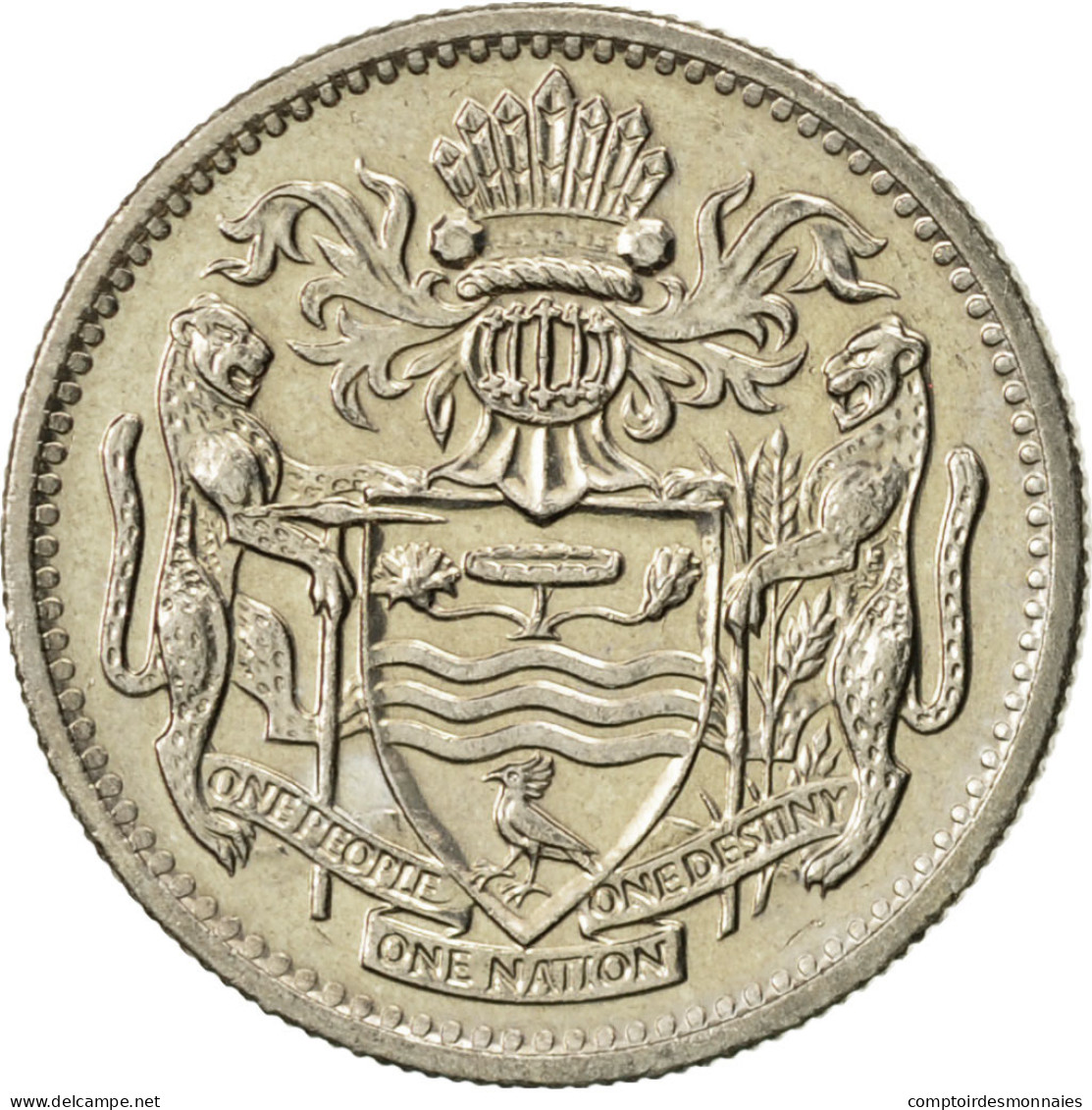 Monnaie, Guyana, 10 Cents, 1991, SUP, Copper-nickel, KM:33 - Guyana
