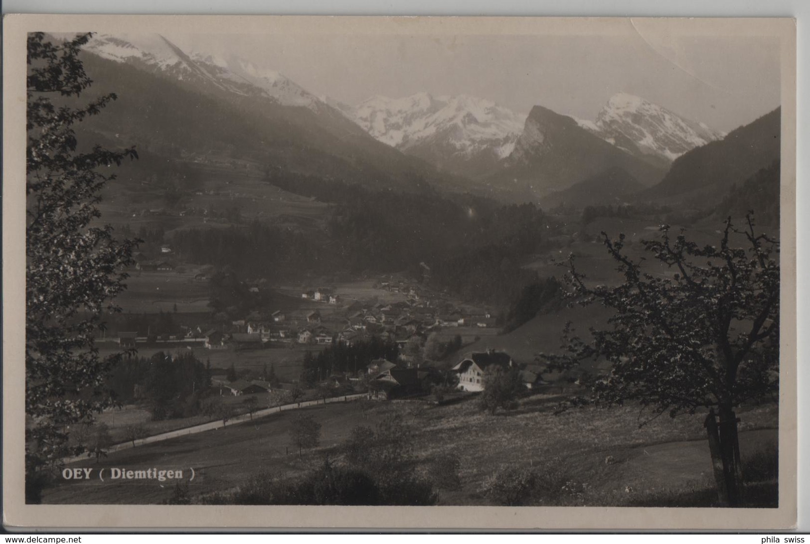 Oey Diemtigen - Wirtschaft Alpenrösli - Photo: E. Kurz - Diemtigen