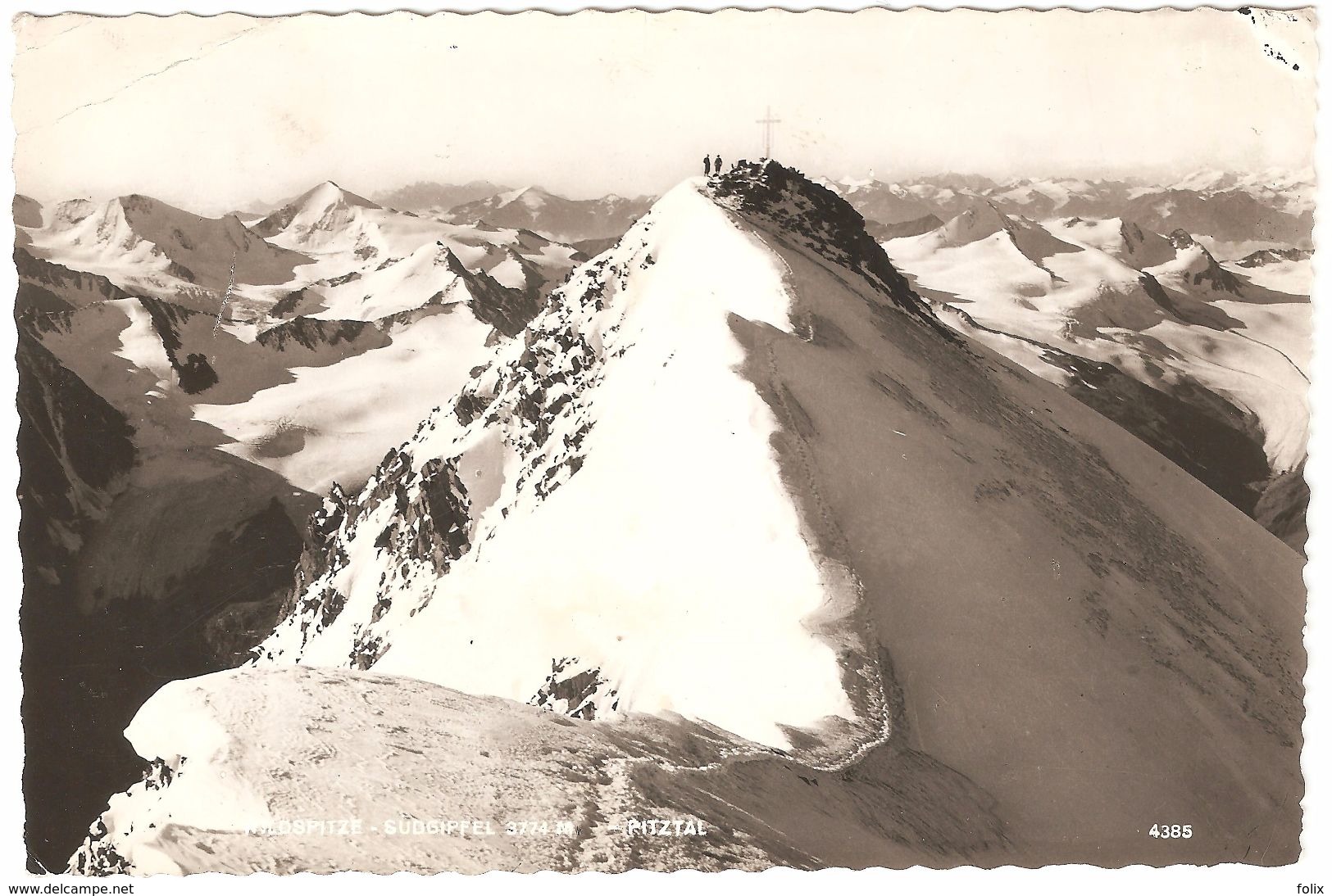 Wildspitze - Südgipfel 3774 M - Pitztal - 1959 - Schlag Breslauer Hütte - Pitztal