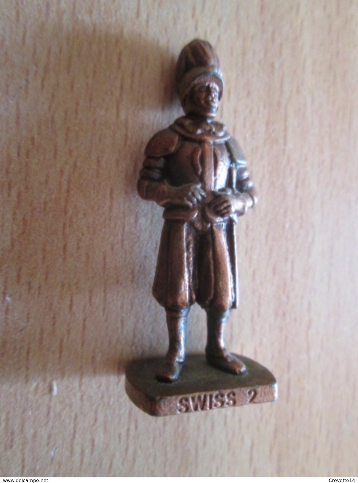 Figurine KINDER MONOBLOC METAL /  GARDE SUISSE SWISS 2 K 98 N 75 - Metalen Beeldjes