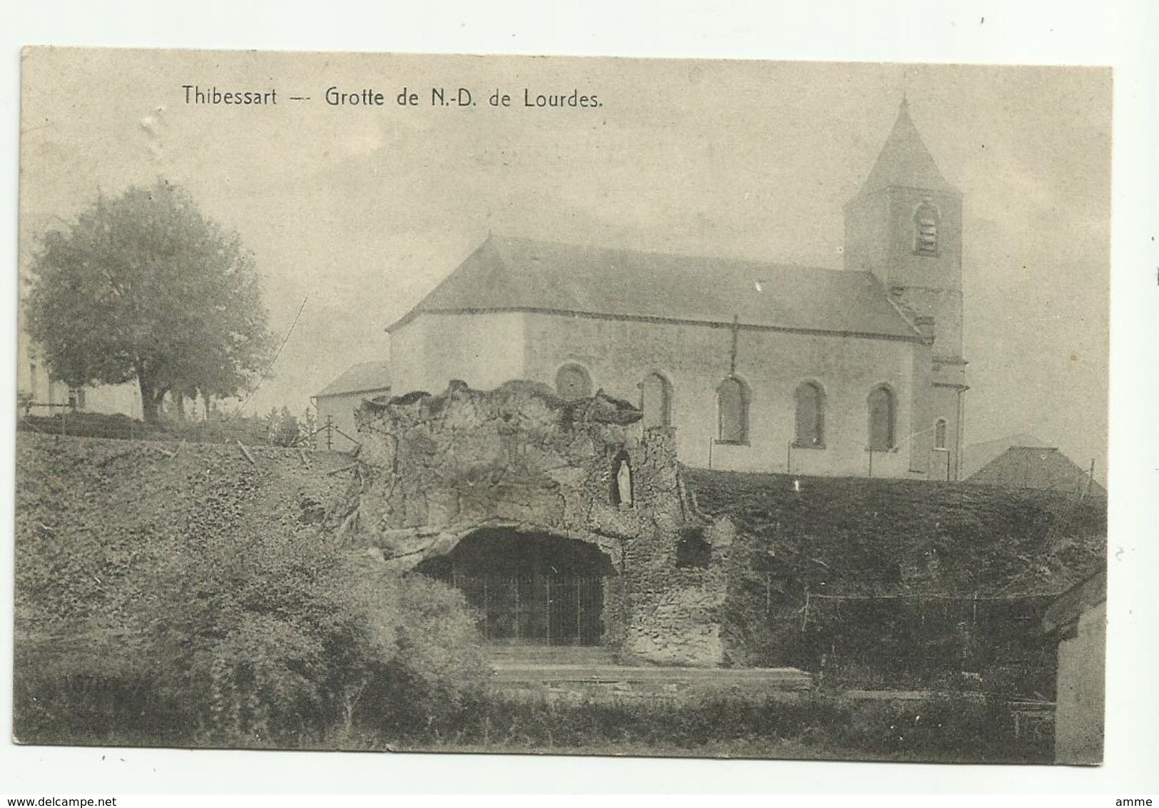 Thibessart  *  Grotte De N.D. De Lourdes - Léglise