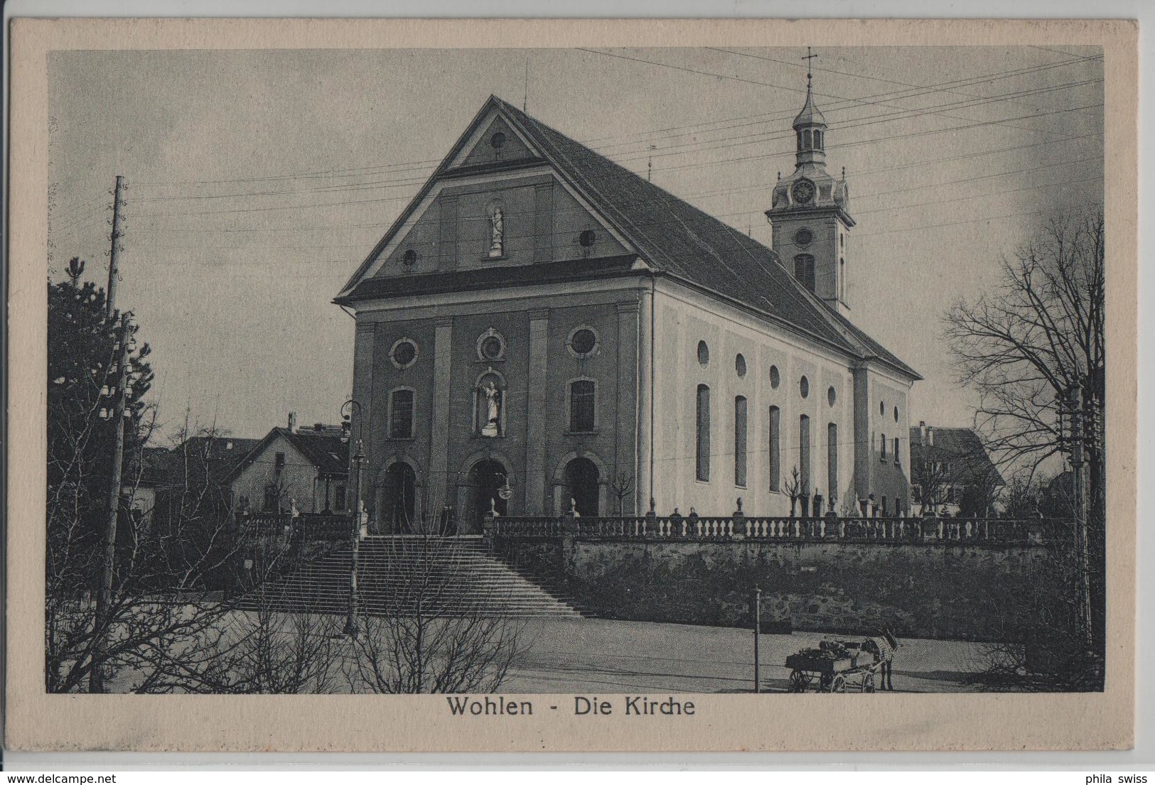 Wohlen Aargau - Die Kirche, Animee - Wohlen