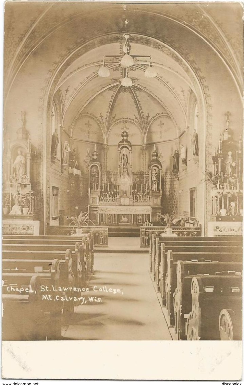 Z3492 Appleton - Mount Calvary - St. Lawrence College - Chapel / Non Viaggiata - Appleton